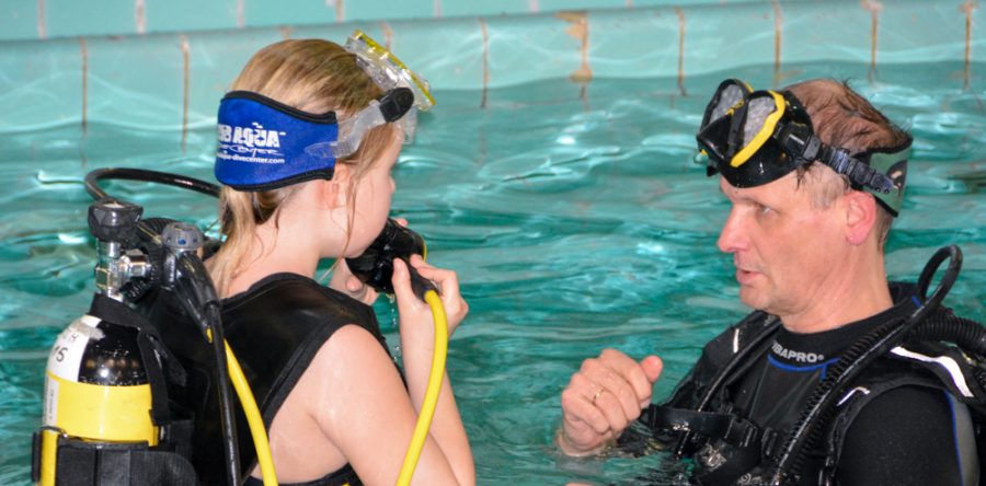 Schnuppertauchen im Stadtbad